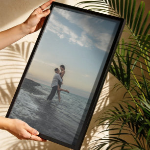 benutzerdefiniertes Foto Hochzeit Poster