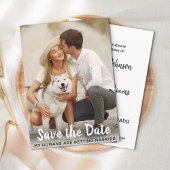 Benutzerdefiniertes Foto Hochzeitssache speichern  Save The Date