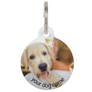 Benutzerdefiniertes Foto Hund Lover Keepake Haustiermarke