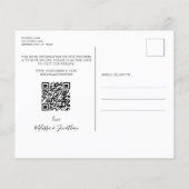 Benutzerdefiniertes Foto Hunde Hochzeit speichern (Rückseite)