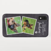 Benutzerdefiniertes Foto Hunde Katzen Kollage Nied Case-Mate iPhone Hülle (Rückseite (Horizontal))