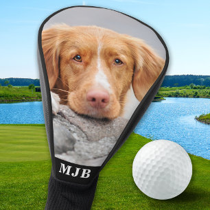 Benutzerdefiniertes Foto Hunde Niedlich Spaß Perso Golf Headcover