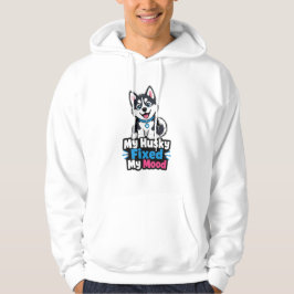 Benutzerdefiniertes Foto Husky Hund Husky Hat Mein Hoodie
