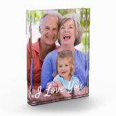 Benutzerdefiniertes Foto I Liebe, das Sie Skript (Links)