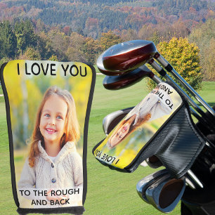 Benutzerdefiniertes Foto I Liebe Golf Headcover