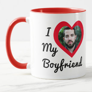 Benutzerdefiniertes Foto I Liebe Meine Freundin Ba Tasse