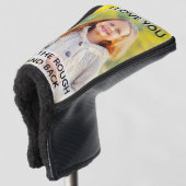 Benutzerdefiniertes Foto I Liebe Sie an den Rough Golf Headcover (3/4 Vorderseite)