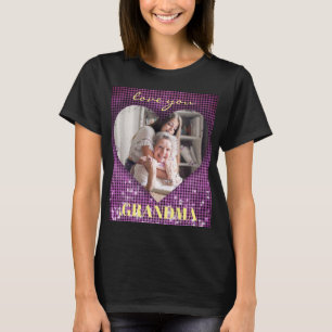 BENUTZERDEFINIERTES FOTO - ICH LIEBE DICH OMA T-Shirt