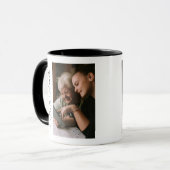 Benutzerdefiniertes Foto Ich liebe dich Oma Tasse (Vorderseite Links)