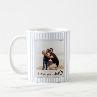 Benutzerdefiniertes Foto "Ich liebe dich, Papa" Kaffeetasse