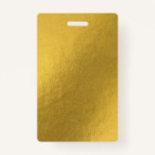 Benutzerdefiniertes Foto-Image für leere Gold-DIY- Ausweis (Rückseite)