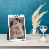 Benutzerdefiniertes Foto in der Liebe Fotoplatte (Seite)