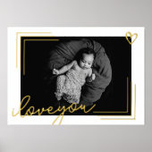 benutzerdefiniertes Foto | In Liebe | eleganter Go Foliendrucke (Vorderseite)