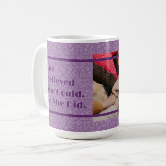 Benutzerdefiniertes Foto Inspiration Geschenke für Kaffeetasse (Vorderseite Links)