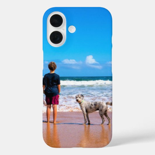 Benutzerdefiniertes Foto iPhone Case Geschenk mit (Rückseite)