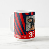 Benutzerdefiniertes Foto, JEDES ALTER jubelt die G Kaffeetasse (Vorderseite Links)