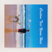 Benutzerdefiniertes Foto Jigsaw Puzzle Geschenk fü (Horizontal)