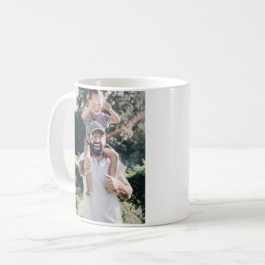 Benutzerdefiniertes Foto Kaffeetasse (Vorderseite Links)