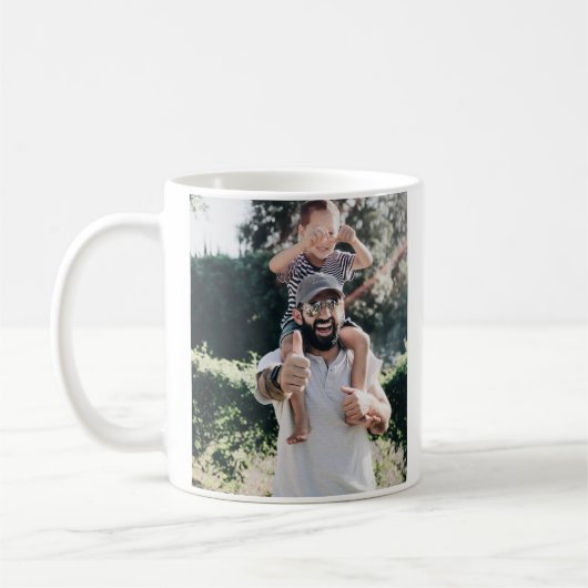 Benutzerdefiniertes Foto Kaffeetasse (Links)