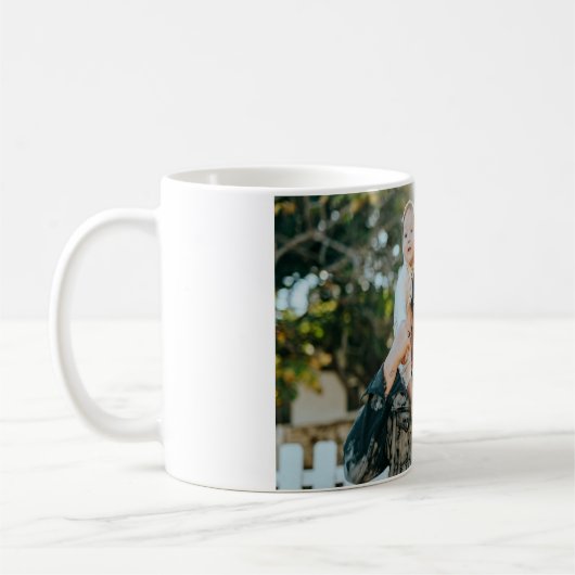 Benutzerdefiniertes Foto Kaffeetasse (Links)
