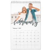 Benutzerdefiniertes Foto Kalender (Feb 2027)