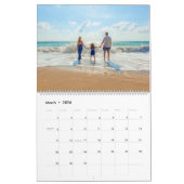 Benutzerdefiniertes Foto-Kalendergeschenk mit Text Kalender (Mär 2026)