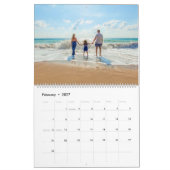 Benutzerdefiniertes Foto-Kalendergeschenk mit Text Kalender (Feb 2027)