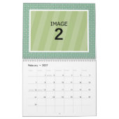 Benutzerdefiniertes Foto-Kalendervorlage Kalender (Feb 2027)