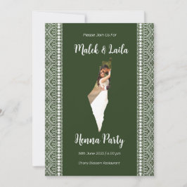 Benutzerdefiniertes Foto Karte Palästina Green Hen