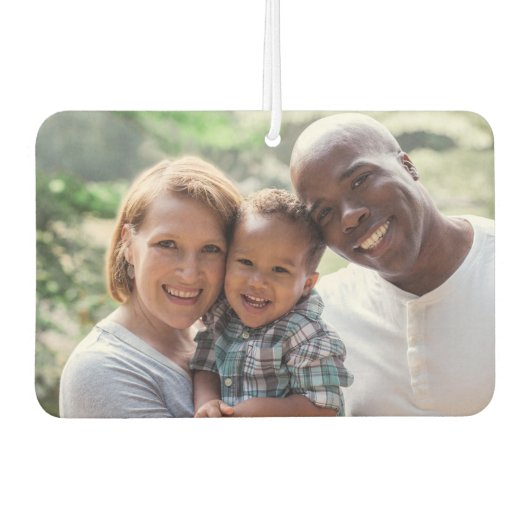 Benutzerdefiniertes Foto Keepake-Erinnerungen-Gesc Autolufterfrischer (Vorderseite)