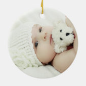 Benutzerdefiniertes Foto Keramik Ornament (Hinten)