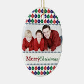 Benutzerdefiniertes Foto Keramik Ornament (Rechts)