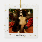 Benutzerdefiniertes Foto Keramikornament (Rückseite)