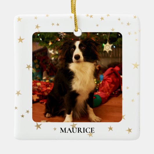 Benutzerdefiniertes Foto Keramikornament (Vorderseite)