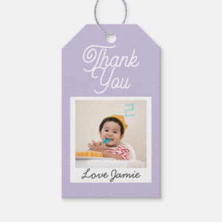 Benutzerdefiniertes Foto Kinder Geburtstag Danke P Geschenkanhänger