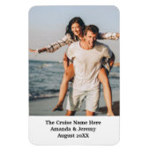 Benutzerdefiniertes Foto Kreuzfahrt Kabinentür Magnet (Vertikal)