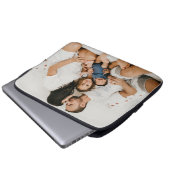 Benutzerdefiniertes Foto Laptopschutzhülle (Vorne Knopf)