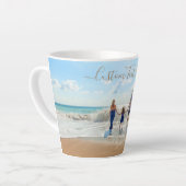 Benutzerdefiniertes Foto Latte Tasse Geschenk mit (Linke Ecke)