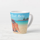 Benutzerdefiniertes Foto Latte Tasse Geschenk mit (Rechte Ecke)