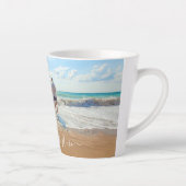Benutzerdefiniertes Foto Latte Tasse mit Ihren Fot (Rechts)