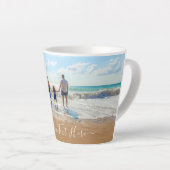 Benutzerdefiniertes Foto Latte Tasse mit Ihren Fot (Rechte Ecke)