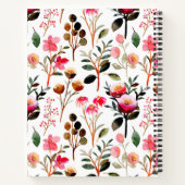 Benutzerdefiniertes Foto Lebendes Blumengestein Bo Notizblock (Rückseite)