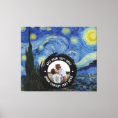 Benutzerdefiniertes Foto/Logo | Fully Editable Van Leinwanddruck (Vorderseite)