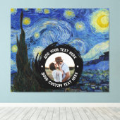 Benutzerdefiniertes Foto/Logo | Fully Editable Van Leinwanddruck (Insitu (Holzboden))