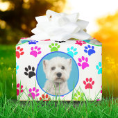Benutzerdefiniertes Foto Logo Hund Lover Katze Lov Geschenkpapier Set
