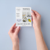 Benutzerdefiniertes Foto-Logo Modernes Business-Ma Flyer (Gruppe)