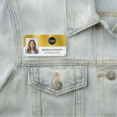 Benutzerdefiniertes Foto, Logo, Name - Farbe bearb Namensschild (Beispiel)