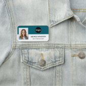 Benutzerdefiniertes Foto, Logo, Name - Farbe bearb Namensschild (Beispiel)