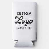 Benutzerdefiniertes Foto, Logo, Text-Seltzer kann Selters Dosenkühler (Rückseite)