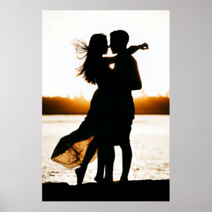 Benutzerdefiniertes Foto Mach es einzigartig Poster